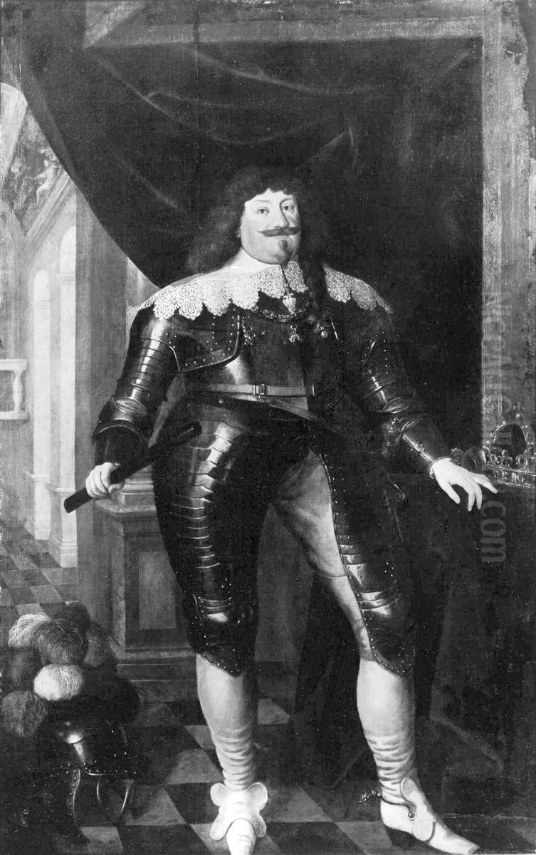Portrait of King Wladyslaw IV Vasa Oil Painting by Peter Danckerts de Rij