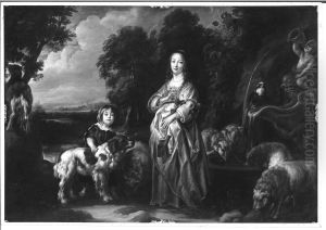 Landschaft mit Figurenstaffage Landschaft mit Figurenstaffage