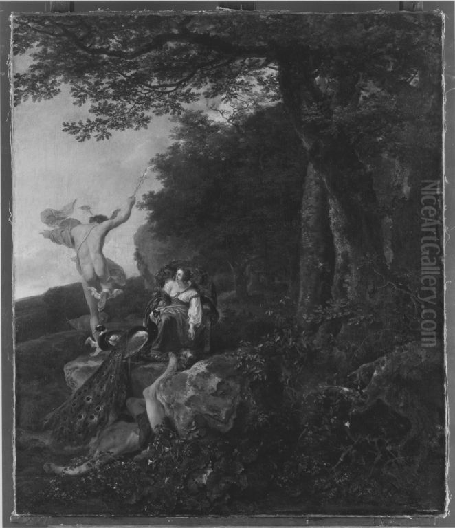 Landschaft mit Merkur, Juno und dem toten Argus Oil Painting by Jan Both