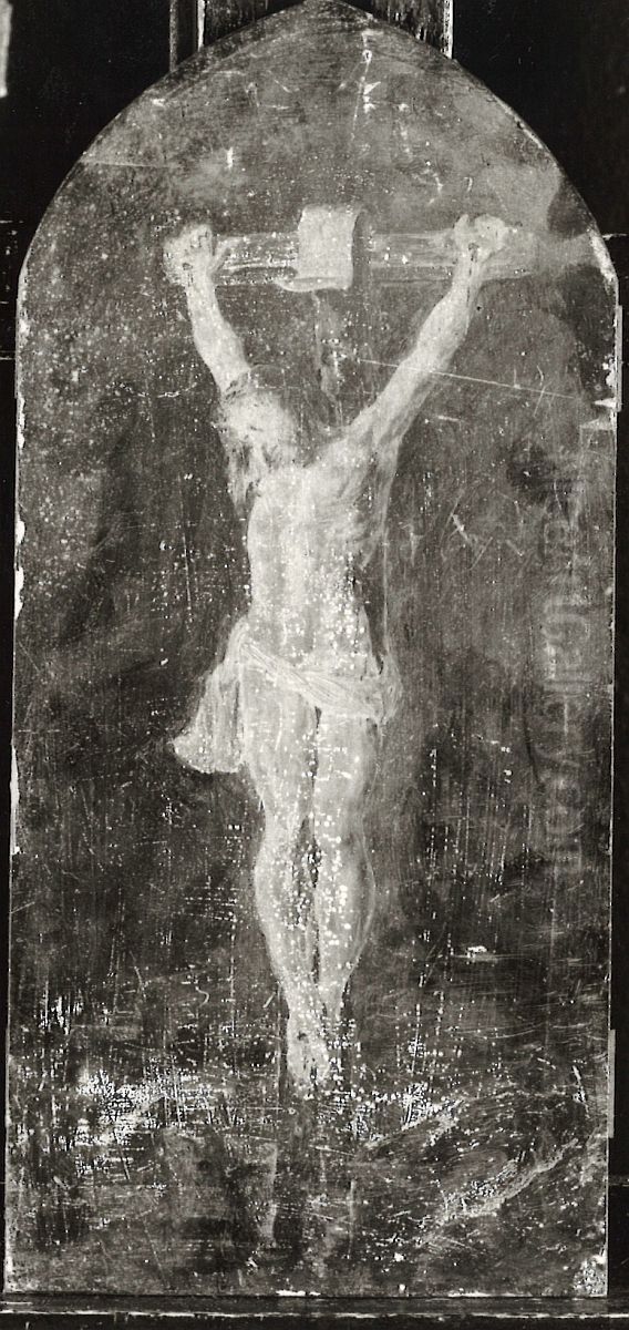 Crucifixion of Jesus Oil Painting by (studio of) Rubens, Peter Paul