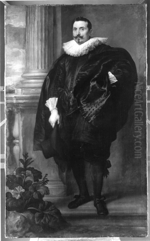 Bildnis eines Mannes Oil Painting by Sir Anthony Van Dyck