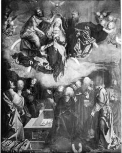 Himmelfahrt Mariae (nach Durers Holzschnitt aus dem Marienleben B. 94)