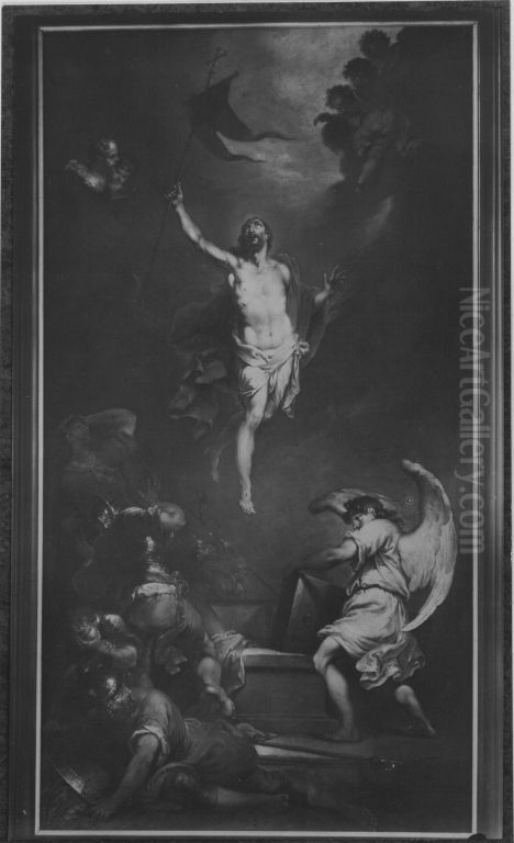 Auferstehung Christi Oil Painting by Januarius Zick