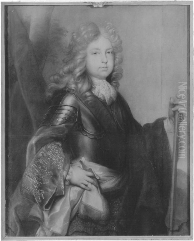 Karl von Frankreich, Herzog von Berry (1686-1714) Oil Painting by Joseph Vivien