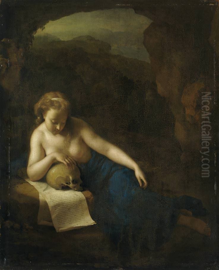 Die bussende Maria Magdalena Oil Painting by Adriaen Van Der Werff