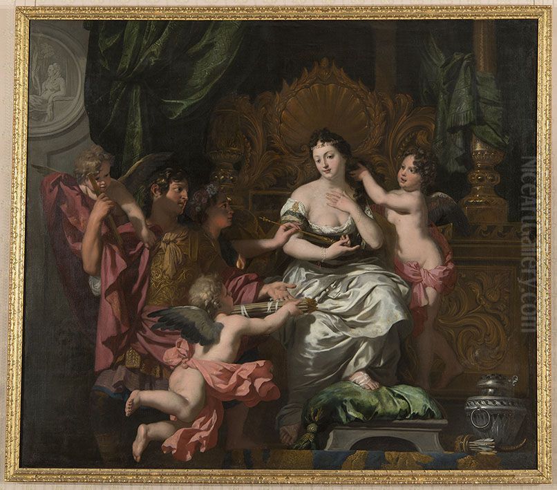 Schmuckung der Roxane Oil Painting by Gerard de Lairesse
