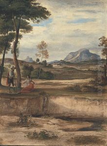 Campagnalandschaft mit dem Soracte