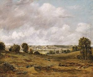 Blick von East Bergholt auf Dedham Vale