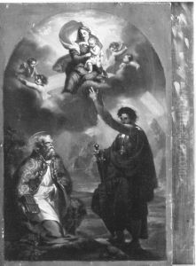 Muttergottes mit den hl. Gordianus und Epimachus