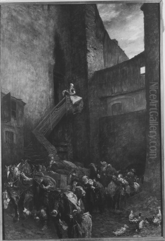 Aus der guten alten Zeit Oil Painting by Wilhelm Von Diez