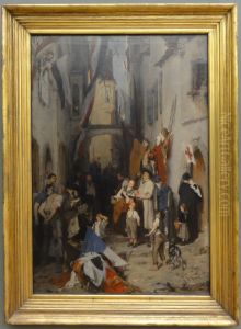 Siegesfeier im Jahr 1870