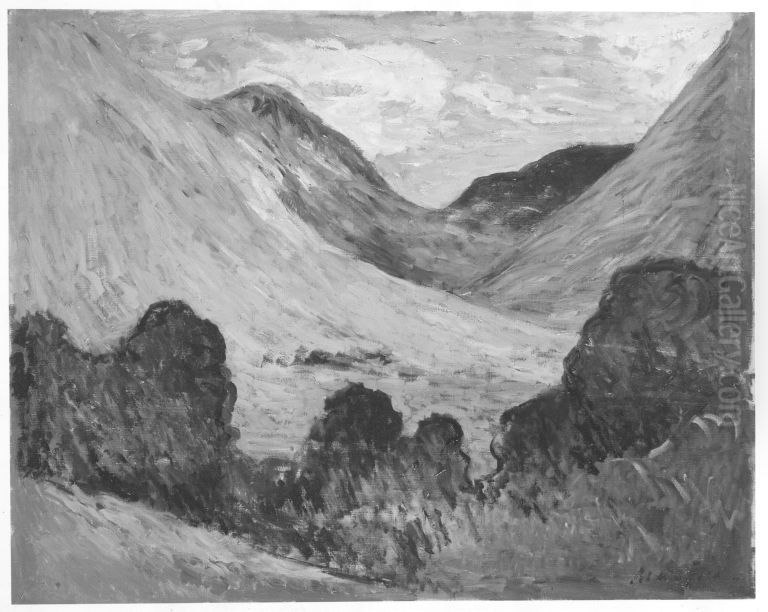 Landschaft in Savoyen (?) Oil Painting by Maxime Maufra