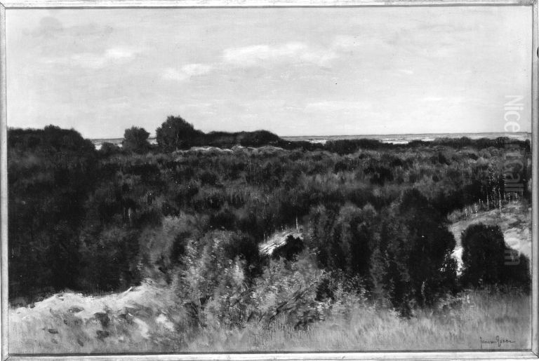 Panorama in Holland Oil Painting by Johannes Cornelis van Essen