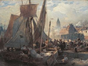 The Fish Market in Ostend