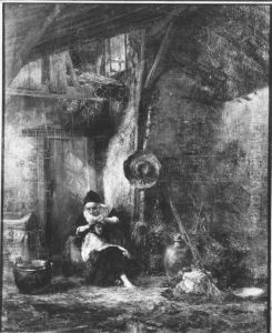 In der Scheune