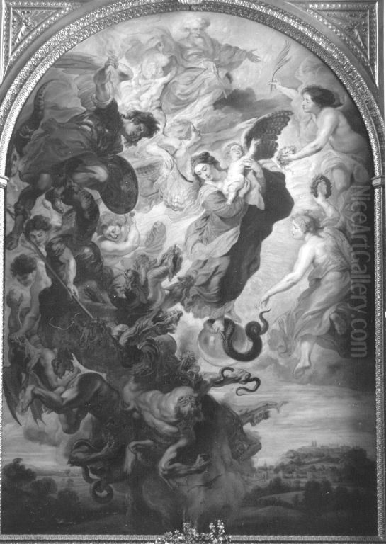 Das Apokalyptische Weib Oil Painting by (studio of) Rubens, Peter Paul