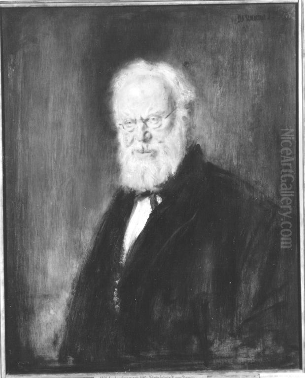 Konig Ludwig III. von Bayern Oil Painting by Leo Samberger