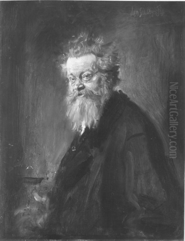 Joseph Wenglein Oil Painting by Leo Samberger