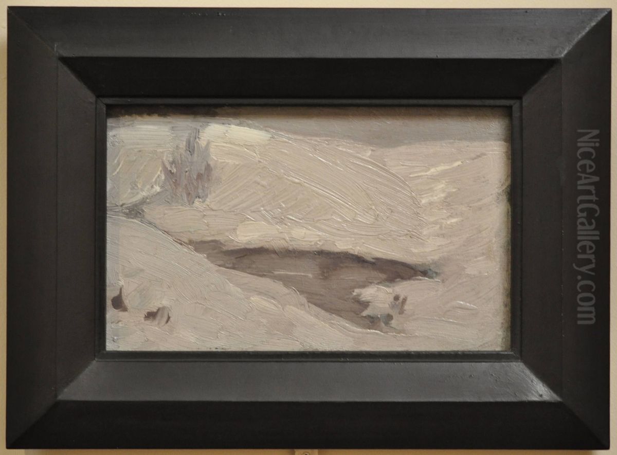 Wassertumpel Oil Painting by Franz Marc