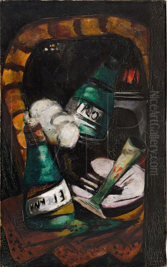 Irroy Stillleben Oil Painting by Max Beckmann