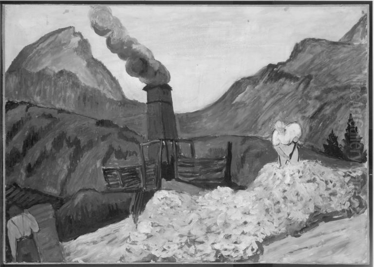 Kalkofen Oil Painting by Marianne von Werefkin
