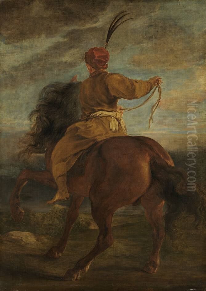 Polnischer Kosak Oil Painting by Sir Anthony Van Dyck