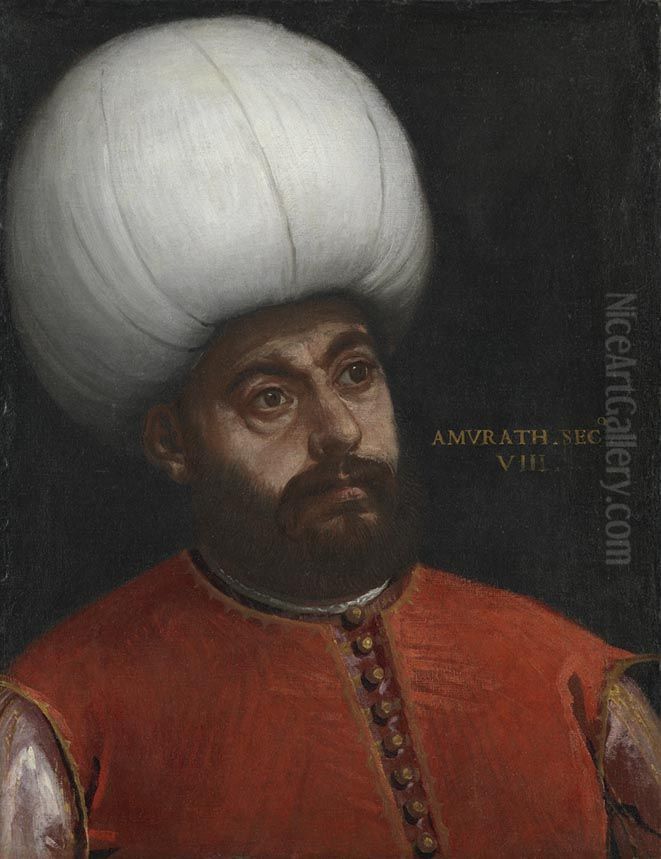 Sultan Murad II. Oil Painting by Paolo Veronese (Caliari)