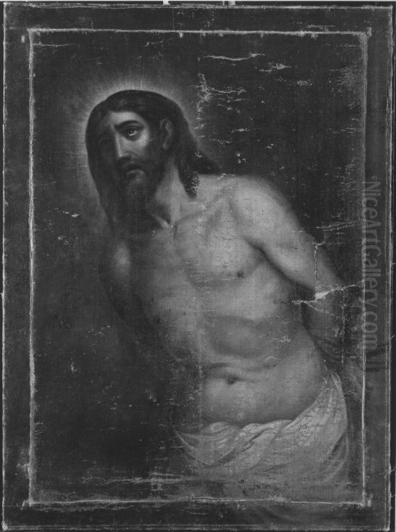 Christus vor der Geisselung Oil Painting by Annibale Carracci