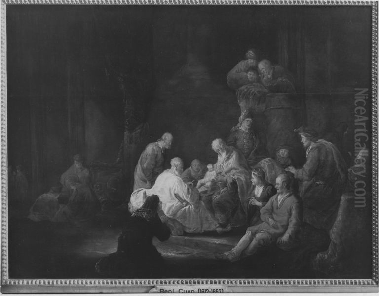 Beschneidung Christi (Circumcisio) Oil Painting by Benjamin Gerritsz Cuyp