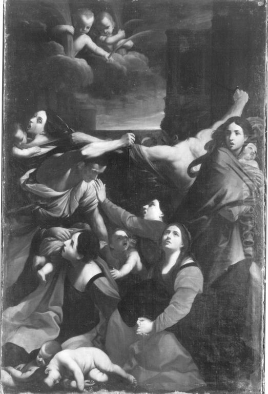 Bethlehemitischer Kindermord Oil Painting by Guido Reni