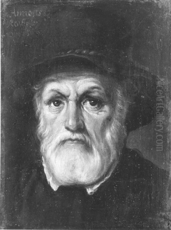 Bildnis eines alten Mannes Oil Painting by Jacopo Bassano
