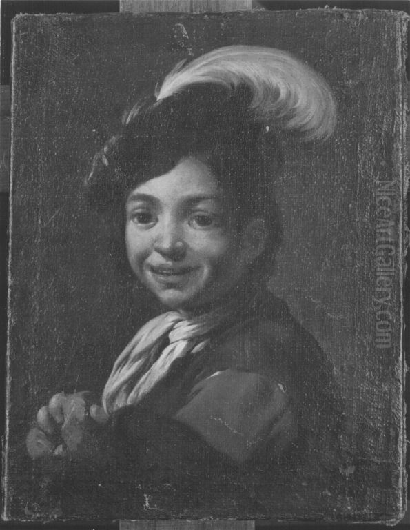 Bildnis eines Knaben Oil Painting by Giovanni Battista Piazzetta