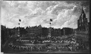 Einzug des Joseph Clemens in Lille