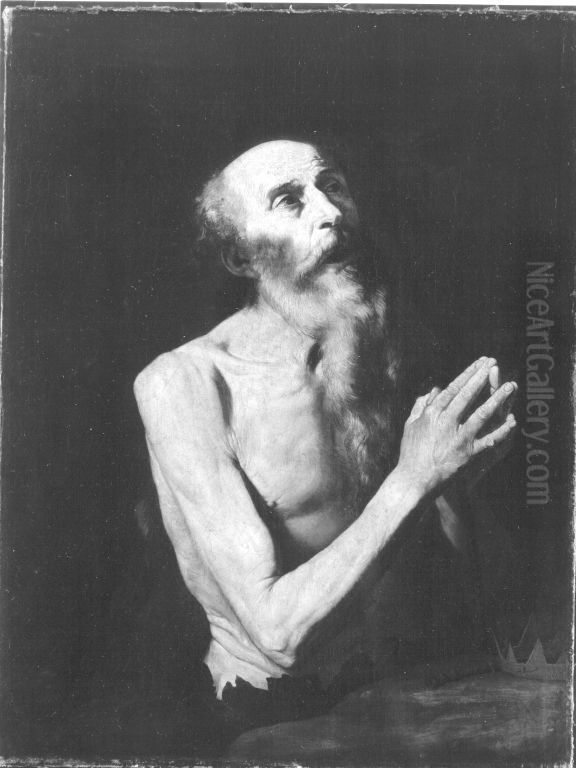 St. Onuphrius Oil Painting by Jusepe de Ribera