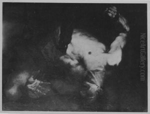 Prometheus am Felsen