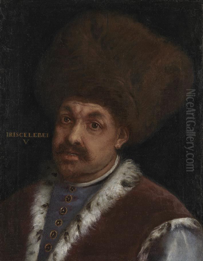 Sultan Iriscelebei Oil Painting by Paolo Veronese (Caliari)