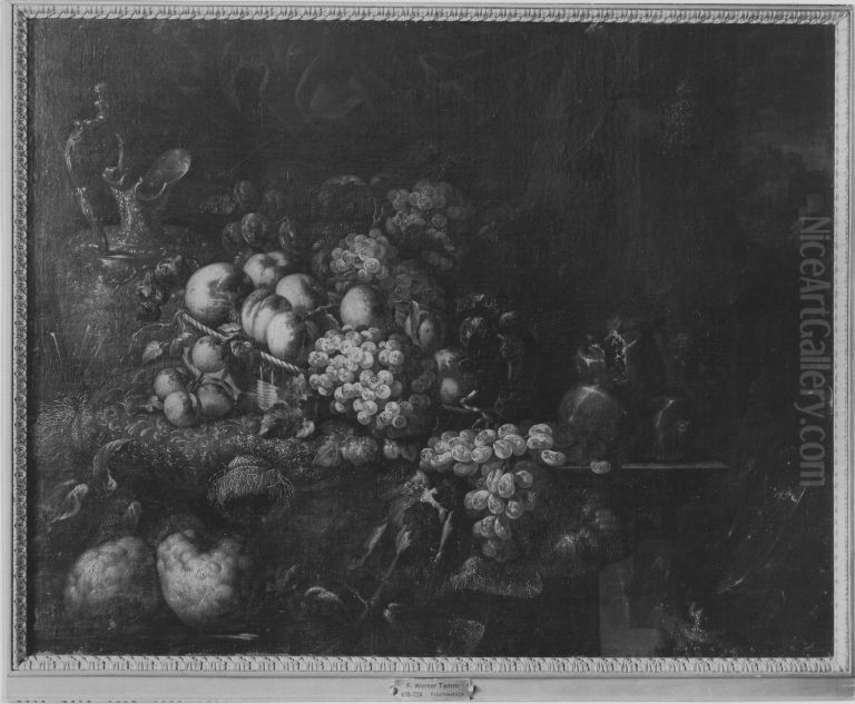 Fruchtestuck Oil Painting by Franz Werner Tamm