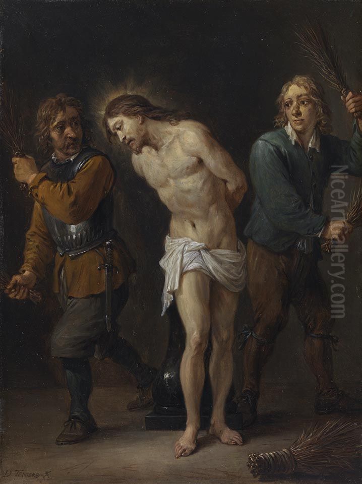 Geisselung Christi Oil Painting by David Teniers the Younger