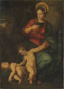 Maria mit Kind und Johannesknaben
