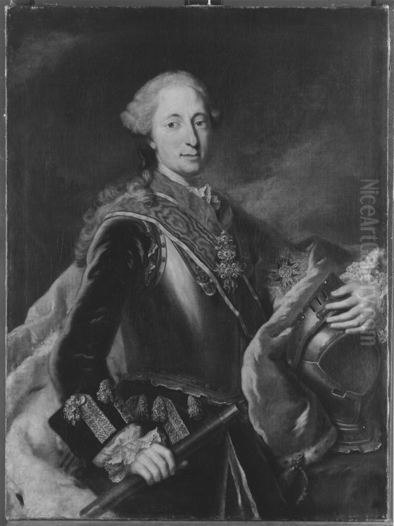 Kurfurst Max III. Joseph von Bayern Oil Painting by Georg Desmarees