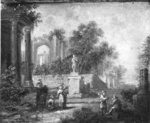 Landschaft mit Ruinen Landschaft mit Ruinen
