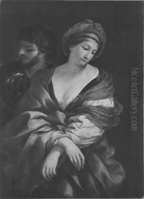 Die Ehebrecherin Oil Painting by Pietro da Cortona