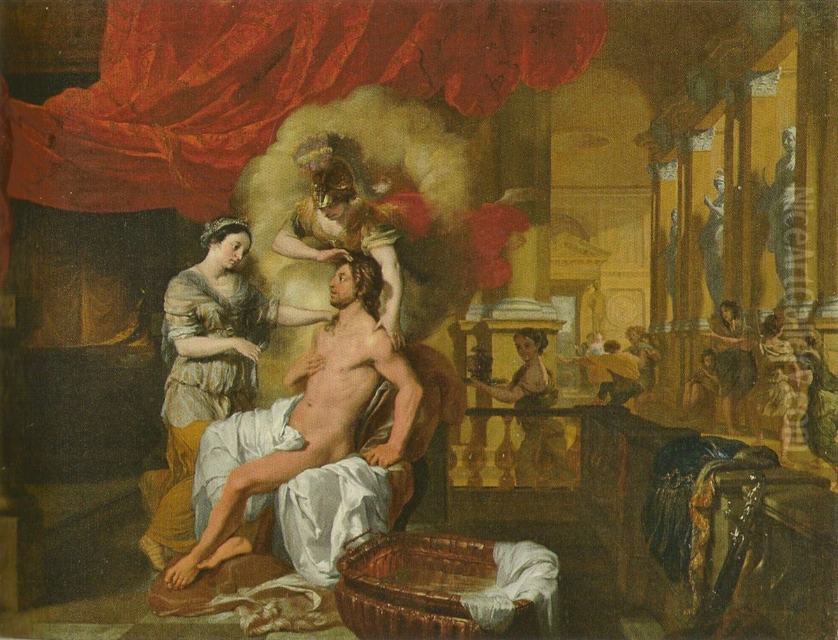 Le retour d'Ulysse a Ithaque Oil Painting by Gerard de Lairesse