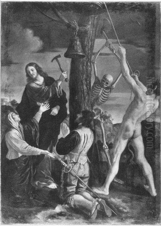 Die Todesstunde Oil Painting by Lorenzo Lippi