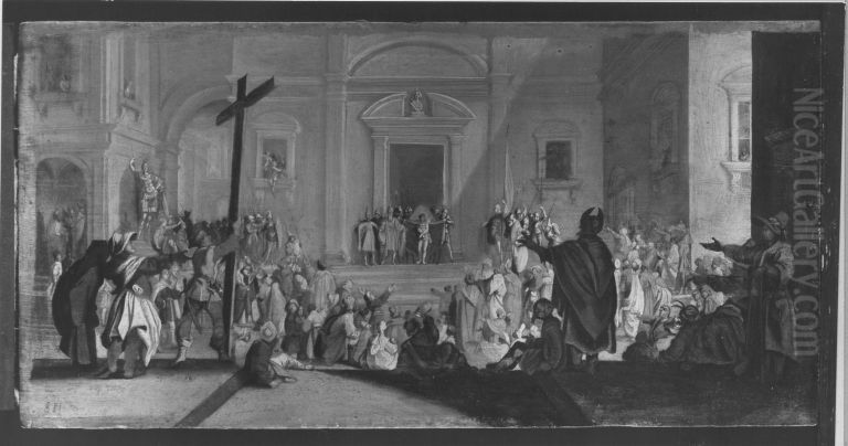 Ecce Homo Oil Painting by Jacques Callot