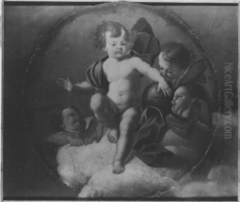 Das Kind Jesu Oil Painting by Balthasar Augustin Albrecht