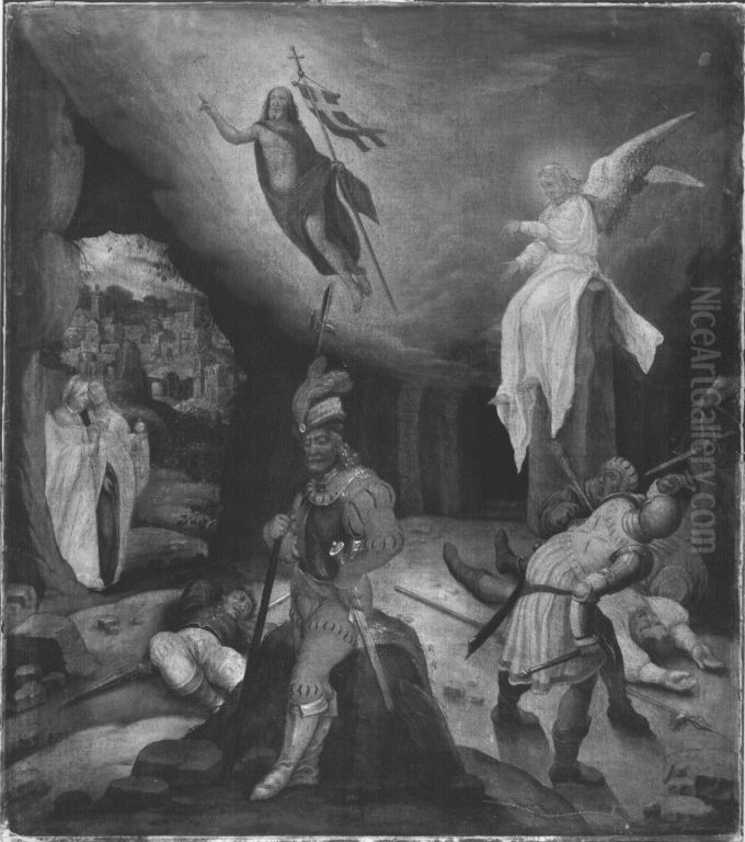 Auferstehung Christi Oil Painting by Heinrich Aldegrever