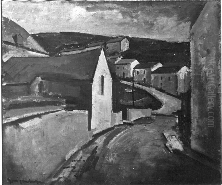 Aus Luxemburg II Oil Painting by Otto Geigenberger