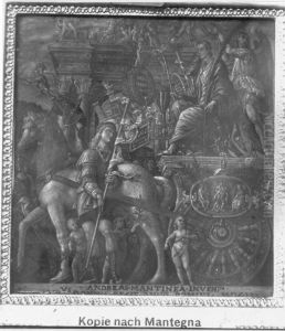 Casars Triumphzug (nach Mantegna, Bild IX)
