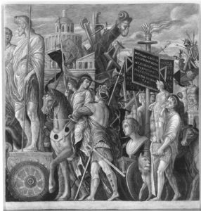 Casars Triumphzug I  (Kopie nach Mantegna)